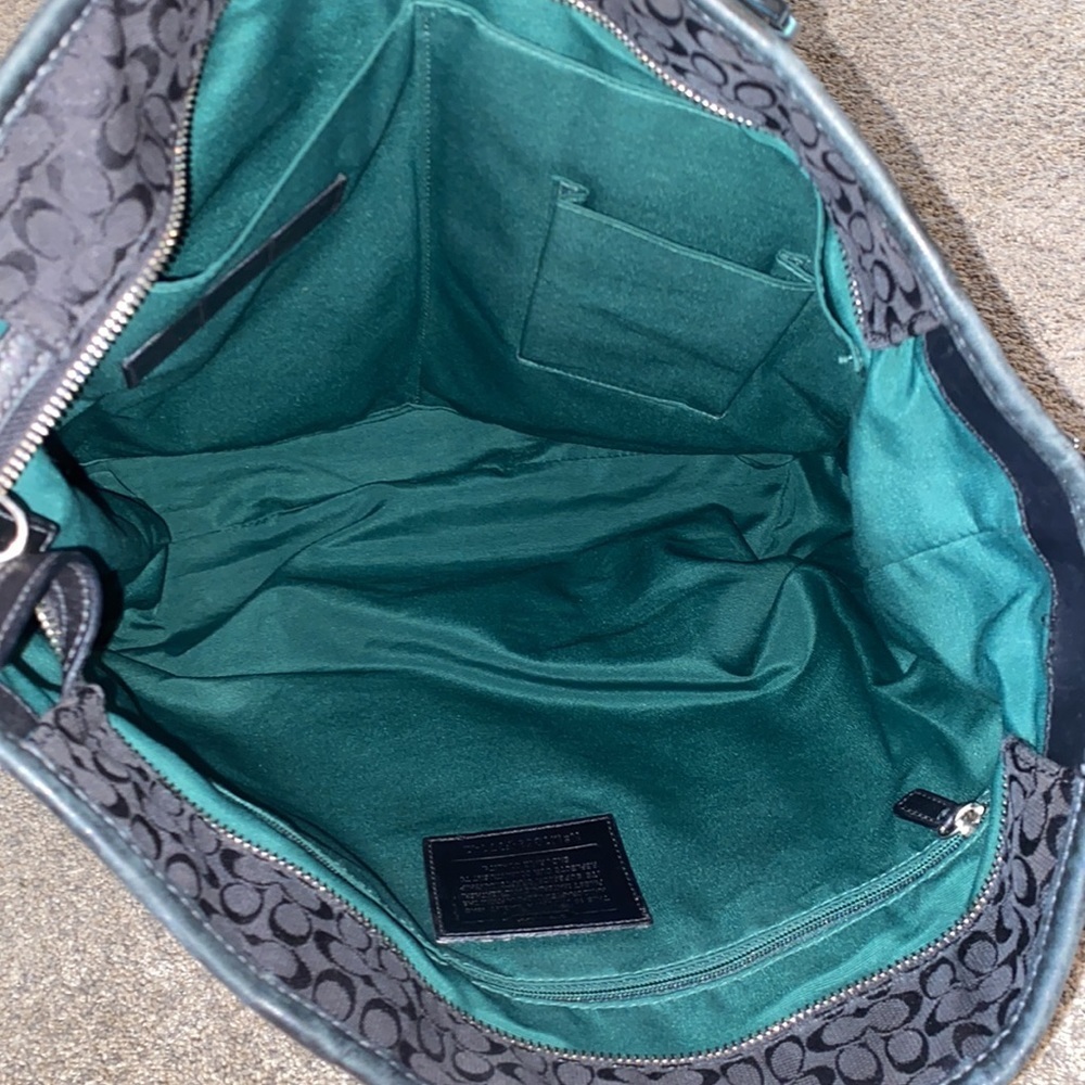 Black Coach Laptop Bag - Picture 11 of 12